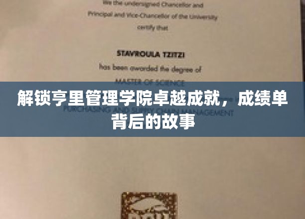 揭开亨里管理学院辉煌成就之谜，背后的精彩历程大揭秘