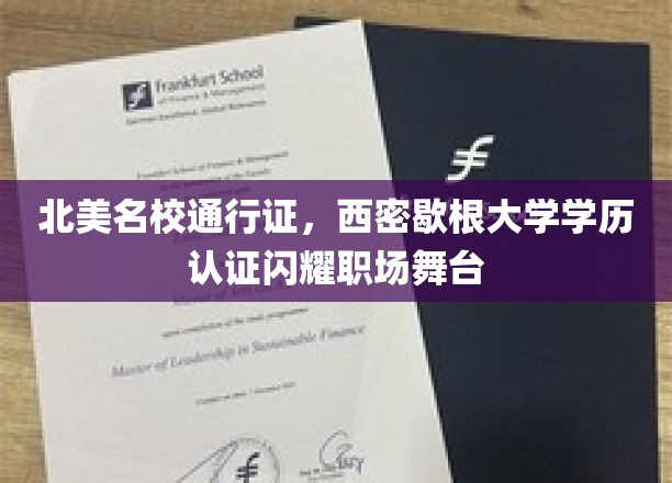 北美精英学府通行证，西密歇根大学学历照亮职场辉煌之路