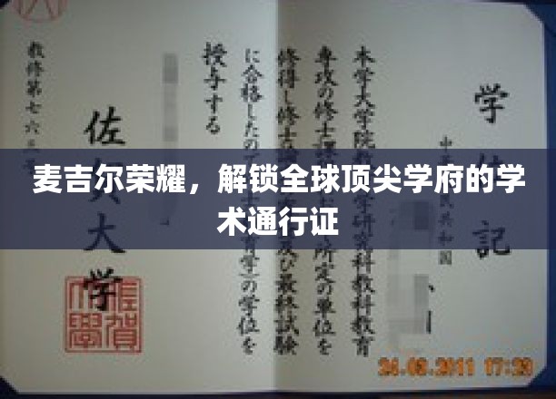 麦吉尔荣耀之光，解锁世界顶尖学府的学术绿卡之旅