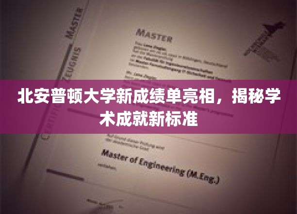 北安普顿大学焕新成绩单，开启学术评价新纪元
