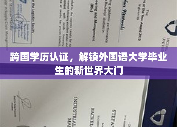 国际通行证在手，外国语大学毕业生迈向全球职场新篇章