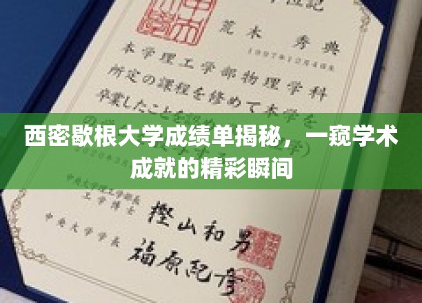 西密歇根大学成绩单揭秘，一窥学术成就的精彩瞬间