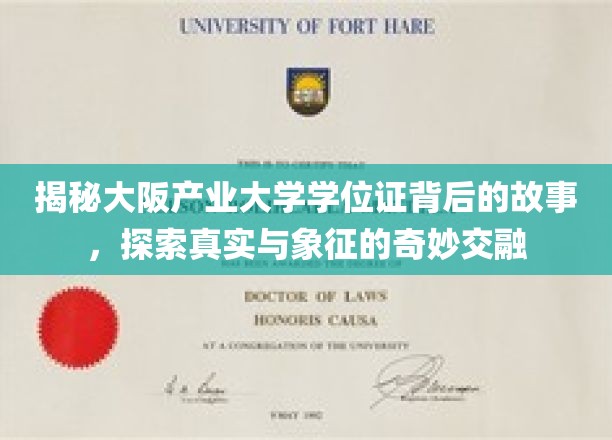 揭秘大阪产业大学学位证背后的故事，探索真实与象征的奇妙交融
