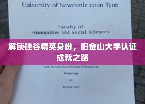 解锁硅谷精英身份，旧金山大学认证成就之路