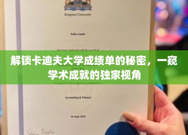 揭开卡迪夫大学成绩单的神秘面纱，揭秘学术成就的深度解读