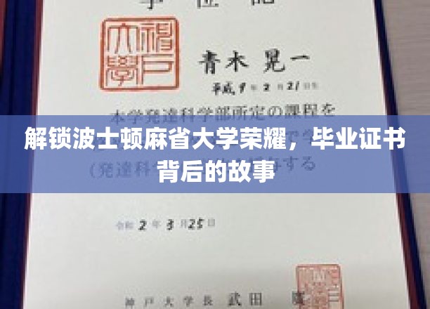 揭开波士顿麻省大学证书背后的辉煌历程