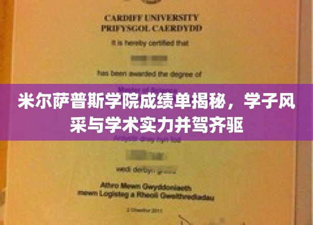 米尔萨普斯学院成绩单揭秘，学子风采与学术实力并驾齐驱