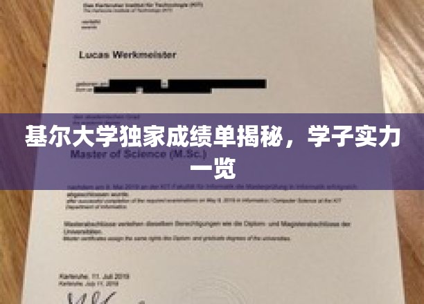 揭开基尔大学卓越学子风采，成绩单背后的实力见证