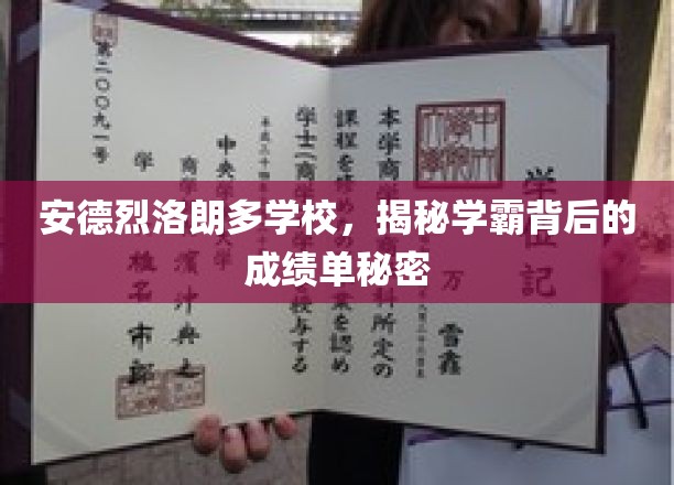 安德烈洛朗多学校，揭秘学霸背后的成绩单秘密