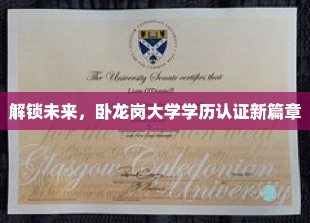 科技赋能，卧龙岗大学学历认证开启智能化新时代