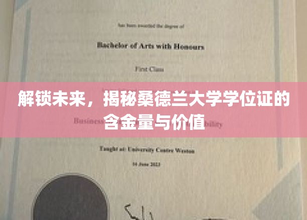 解锁未来，揭秘桑德兰大学学位证的含金量与价值