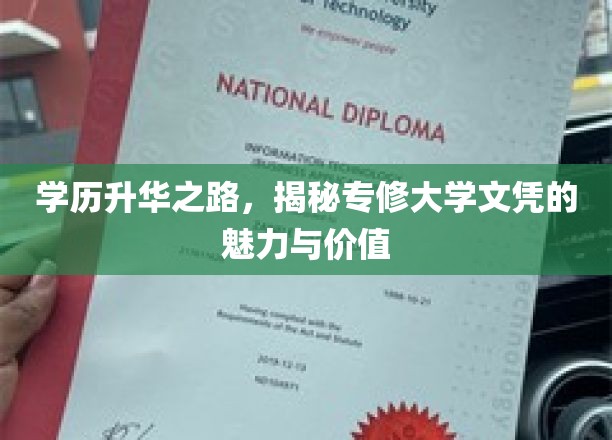 学历升华之路，揭秘专修大学文凭的魅力与价值