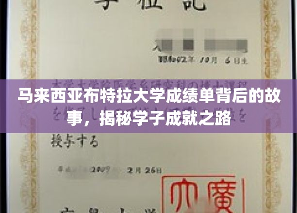 解码布特拉精英，马来西亚学子成绩单背后的辉煌历程