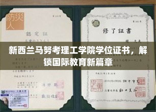 跨越国界，马努考理工学院学位开启全球学术新里程