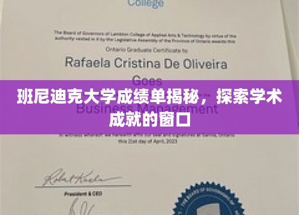 班尼迪克大学成绩单揭秘，一窥学术成就的奥秘之门