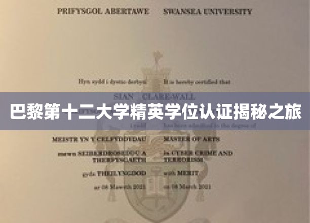 探寻巴黎第十二大学精英学位背后的传奇之路