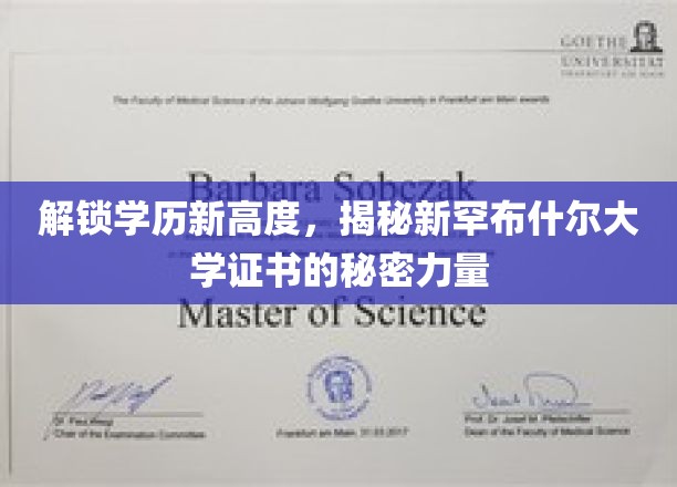 解锁学历新高度，揭秘新罕布什尔大学证书的秘密力量