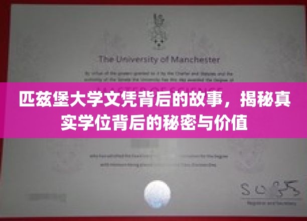 探寻匹兹堡大学文凭的深层价值，揭秘学位背后的传奇与奥秘