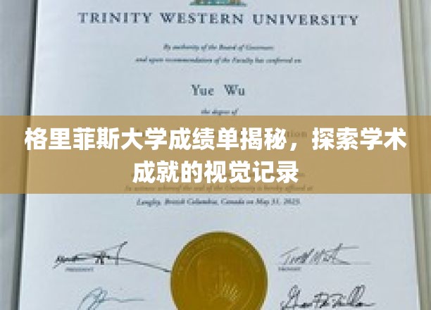 格里菲斯大学成绩单揭秘，探索学术成就的视觉记录