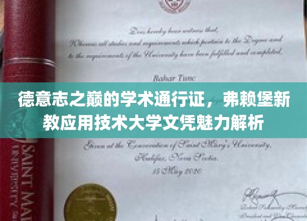 解码德意志学术明珠，弗赖堡新教应用技术大学文凭的非凡价值