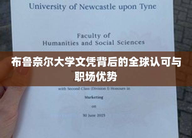国际通行证，布鲁奈尔大学文凭的全球认可与职场影响力