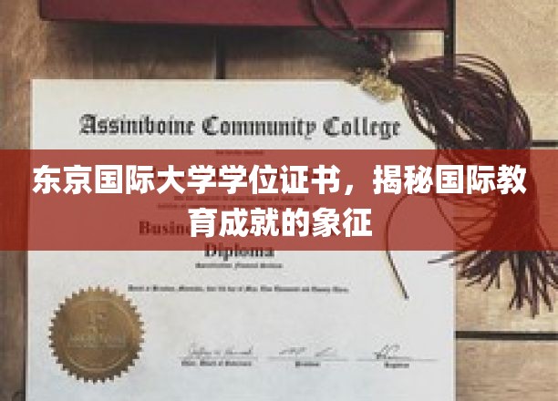 解码东京国际大学证书，国际教育成就的璀璨名片