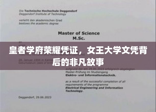 皇者学府荣耀凭证，女王大学文凭背后的非凡故事