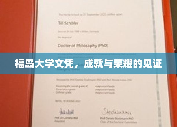 福岛大学文凭，成就与荣耀的见证