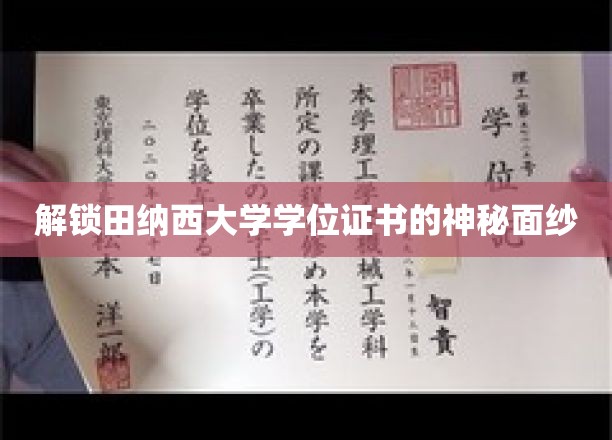揭开田纳西大学学位证书的神秘光环