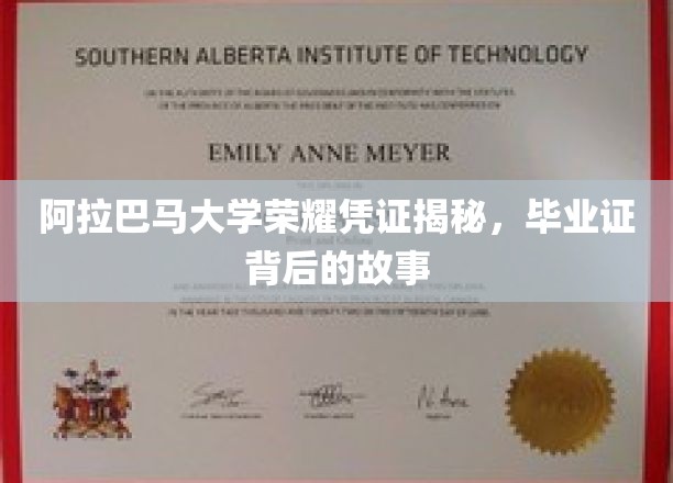 阿拉巴马大学毕业证背后的传奇，揭秘荣耀凭证的神秘面纱