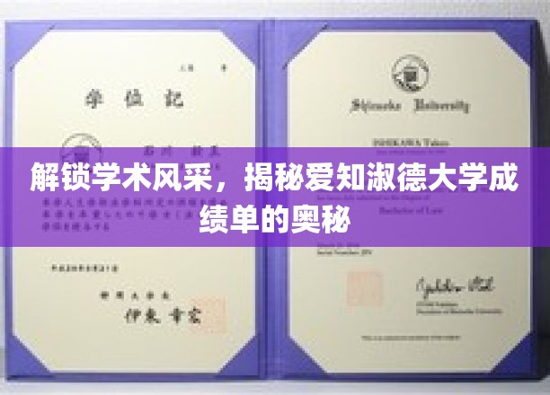 探寻爱知淑德大学成绩单背后的学术魅力
