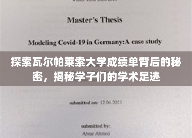 探寻瓦尔帕莱索大学成绩单背后的秘密，揭秘学子们的学术足迹