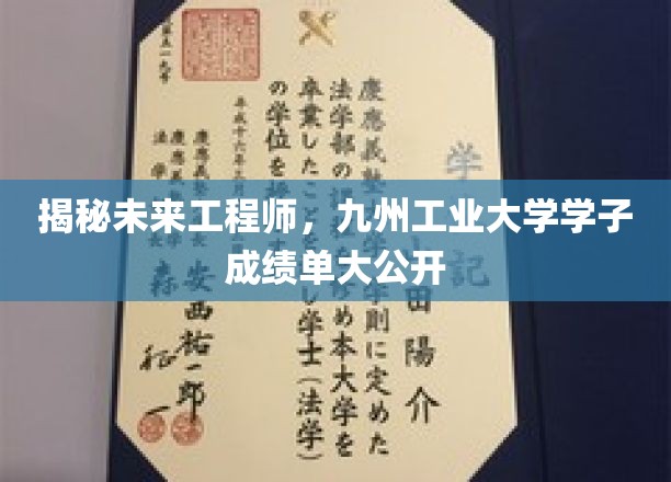 九州工业大学学子风采录，未来工程师的卓越成绩一览