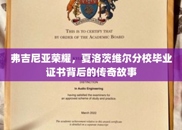 荣耀之路，揭秘弗吉尼亚夏洛茨维尔分校毕业证书的传奇篇章