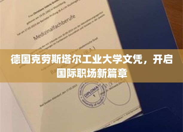 德国克劳斯塔尔工业大学文凭，开启国际职场新篇章