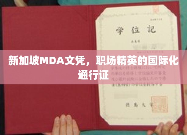 MDA新加坡文凭，开启国际化职场旅程的黄金钥匙