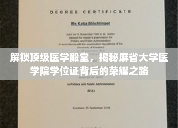 麻省大学医学院学位证，探秘成就背后的非凡征程