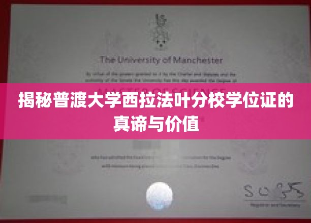 探索普渡大学西拉法叶分校学位证的深度内涵与非凡价值