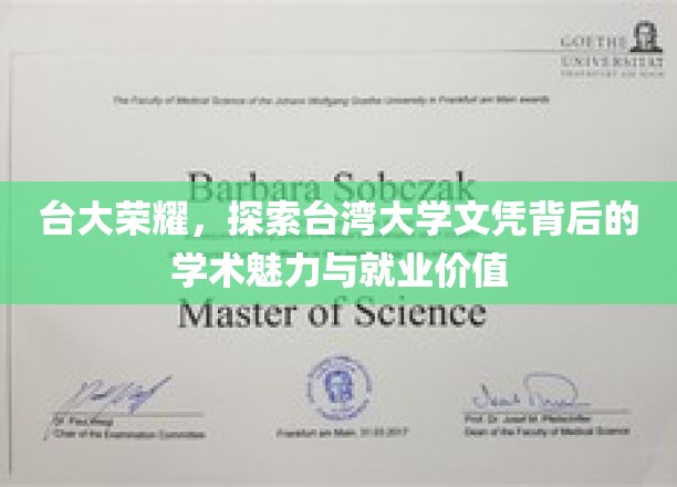 台大荣耀，探寻台湾大学文凭背后的学术魅力与就业价值