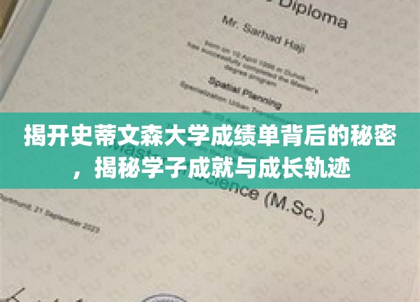 探寻史蒂文森大学成绩单的奥秘，解码学子成就与蜕变之路