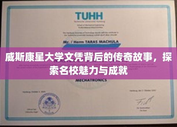威斯康星大学文凭，揭开名校背后的辉煌与传奇之旅