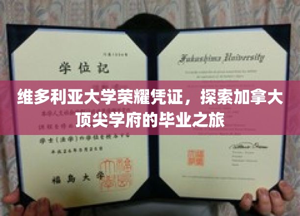 加拿大精英学府之旅，维多利亚大学荣耀凭证背后的故事