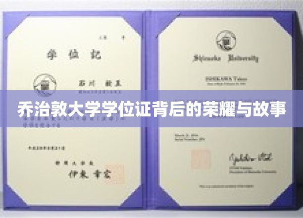 解码乔治敦荣耀，探寻学位证的传奇历程