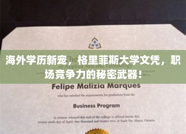 海外学历新宠，格里菲斯大学文凭，职场竞争力的秘密武器！
