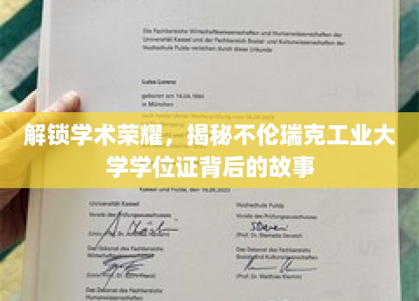 解锁学术荣耀，揭秘不伦瑞克工业大学学位证背后的故事