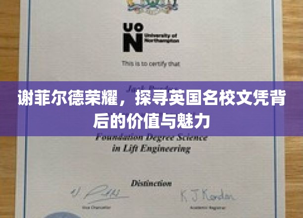 谢菲尔德荣耀，探寻英国名校文凭背后的价值与魅力