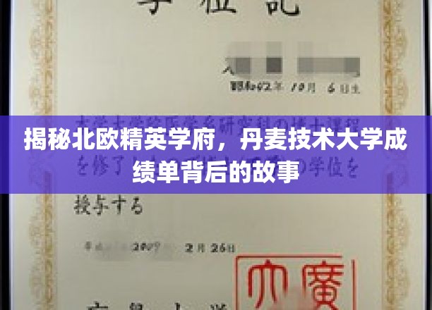 探寻丹麦技术大学非凡成就的神秘面纱