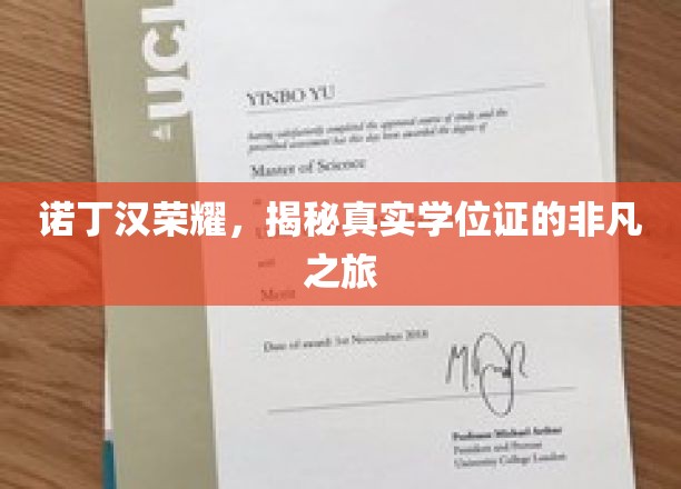 诺丁汉荣耀，揭秘真实学位证的非凡之旅
