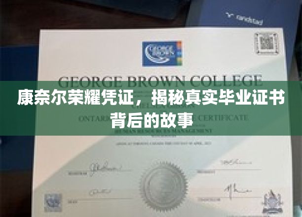 揭开康奈尔荣耀凭证的神秘面纱，毕业证书背后的传奇之旅