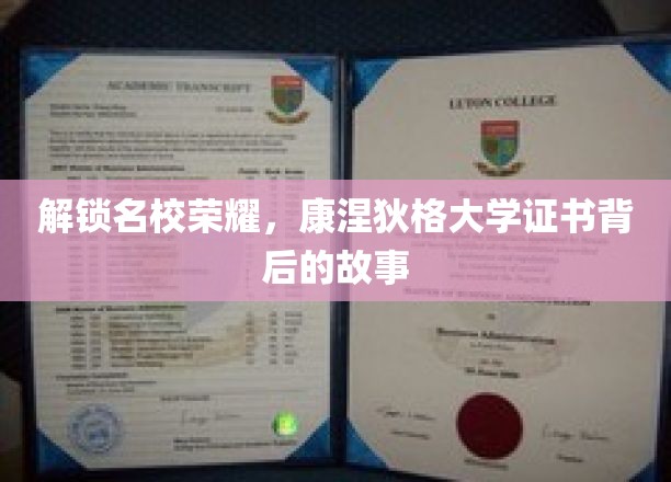 探索名校荣耀，康涅狄格大学证书背后的传奇故事